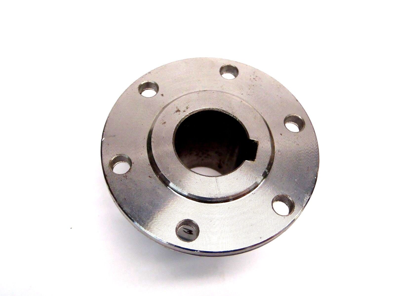 SD Corp 0.107.240 Flange w/ Key DIN 6885/1 75 x 25mm 6 Bolt - Maverick Industrial Sales