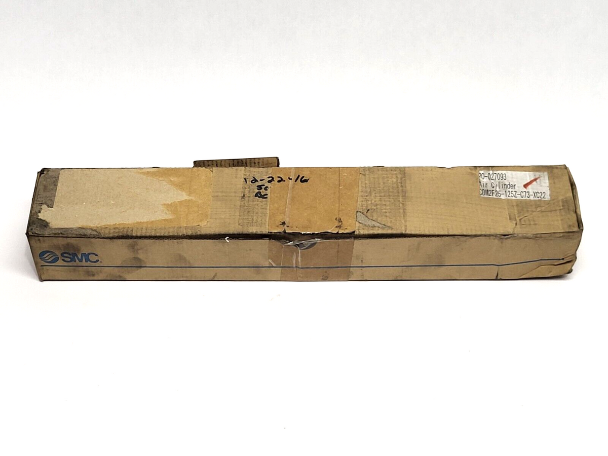 CDM2F25-125Z-C73-XC22 | SMC Pneumatic Cylinder - New – Open box - Maverick Industrial Sales