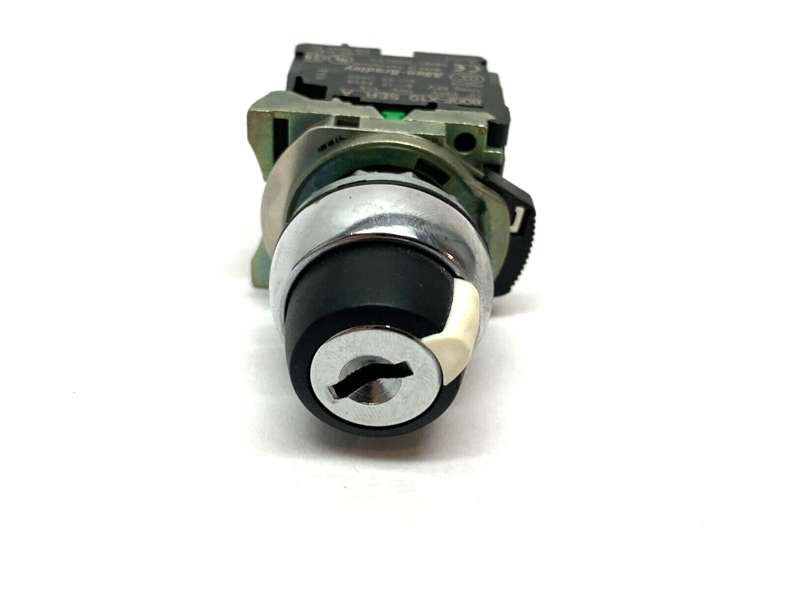 Allen Bradley 800FM-KM31R Key Selector Switch 22mm 800F-X10 Ser A Contact NO KEY - Maverick Industrial Sales