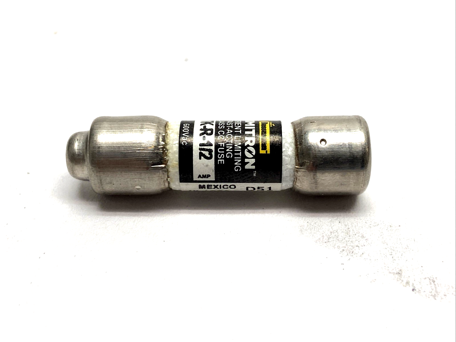 Cooper Bussmann Limitron KTK-R-1/2 Class CC Fuse 600VAC LOT OF 2 - Maverick Industrial Sales
