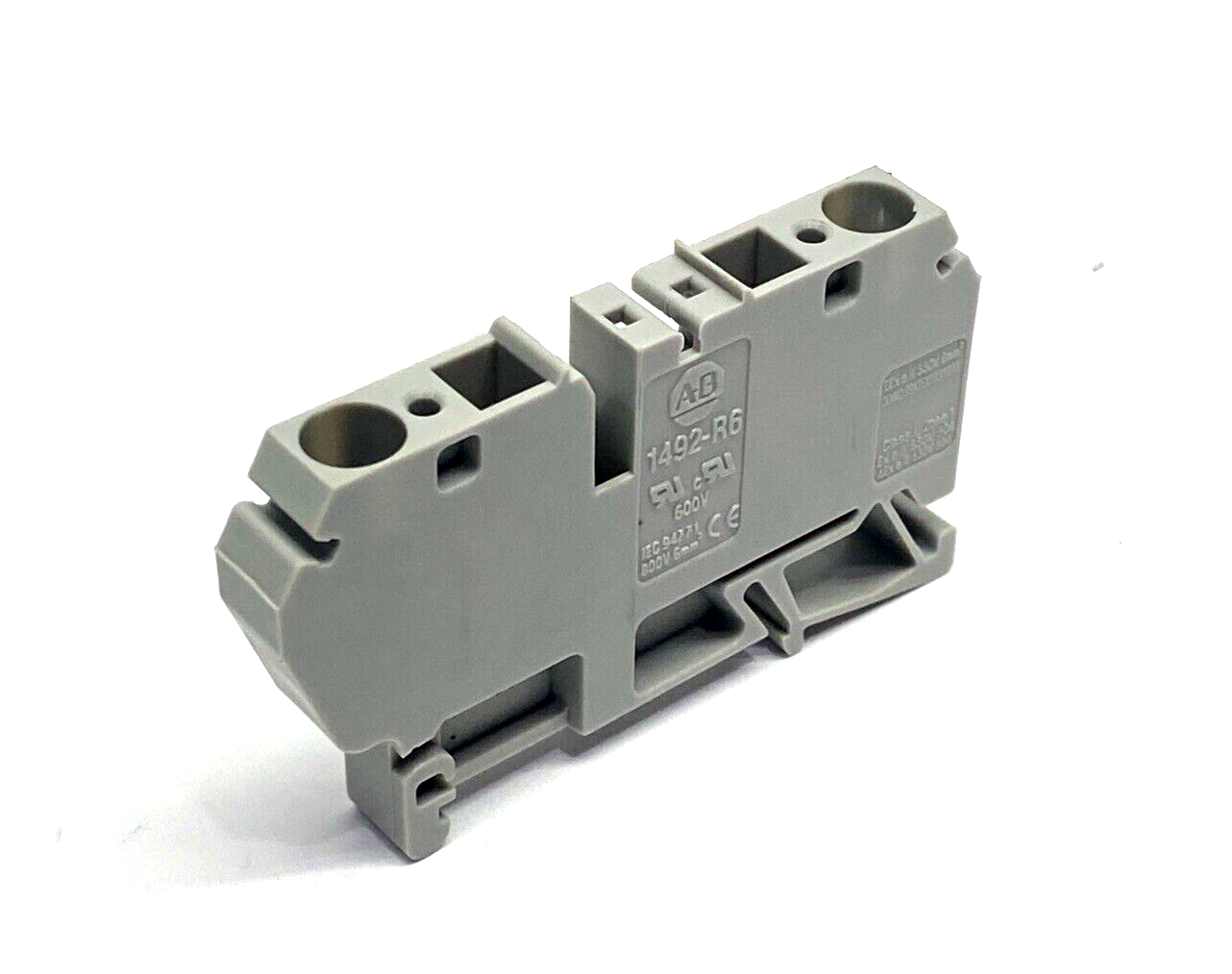 Allen Bradley 1492-R6 Ser. A Terminal Block, Gray, BOX OF 49 - Maverick Industrial Sales