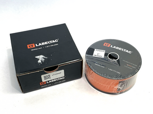 LT206HP | LabelTac  Pro Model High Perf. 10 Year Vinyl Label Orange, 2"x 150'/ Roll - New – Open box