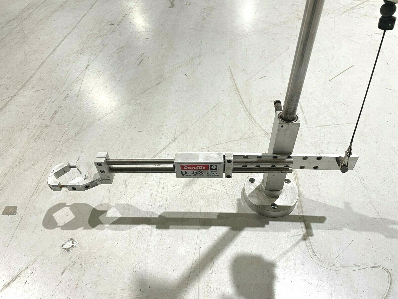 Desoutter D 53 Linear Positioning Arm, 5DU Balancer, Hubbell BD-05 - Maverick Industrial Sales