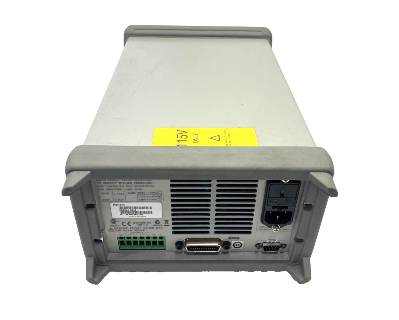Agilent E3634A Keysight DC Power Supply, Selectable, 0-25VDC 0-7A, 0-50VDC 0-4A - Maverick Industrial Sales