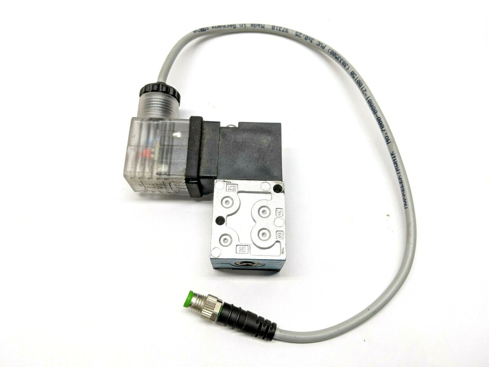 MAC 45A-AA1-DDAJ-1JM Solenoid Valve w/ 3 Pin Connector - Maverick Industrial Sales