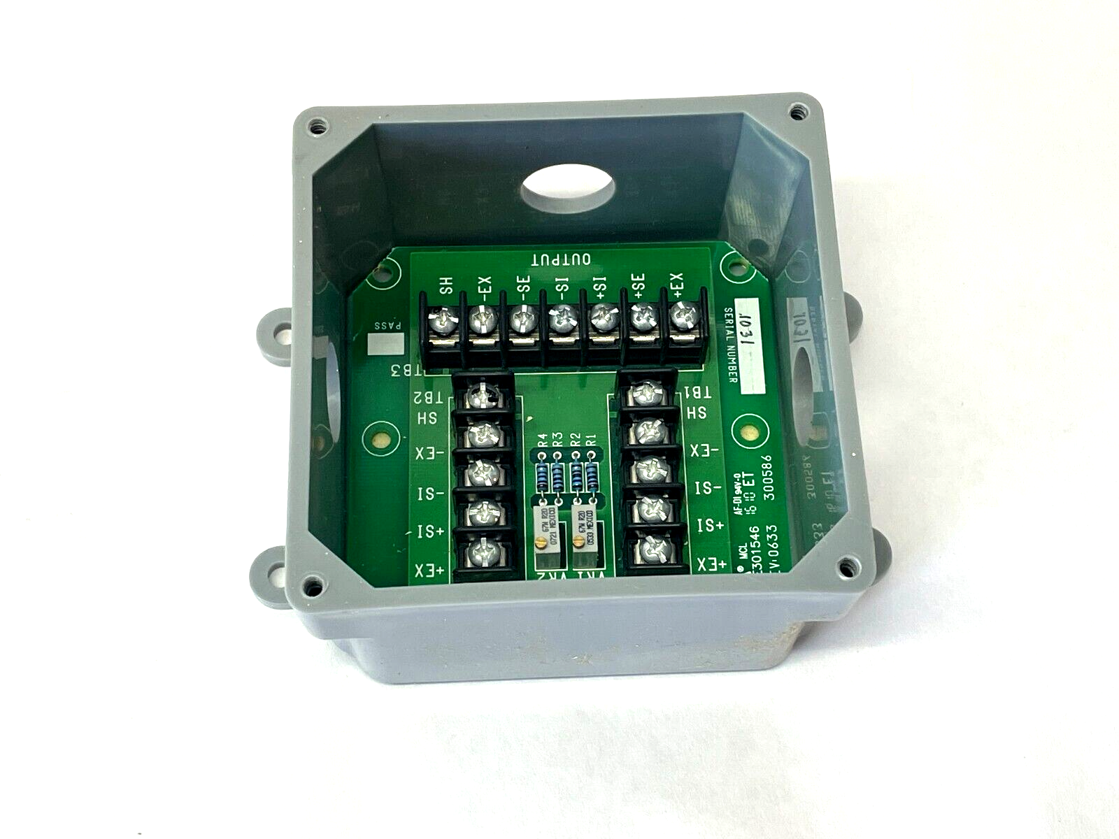 Carlon E987NX Box 4" x 4" x 2" 2/MCL Load Cell PCB E301546 AF-D1 SJB1002 - Maverick Industrial Sales