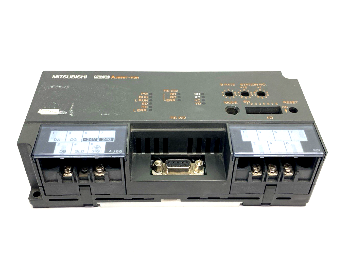 Mitsubishi AJ65BT-R2N RS-232 Interface Unit Remote Digital I/O Controller - Maverick Industrial Sales