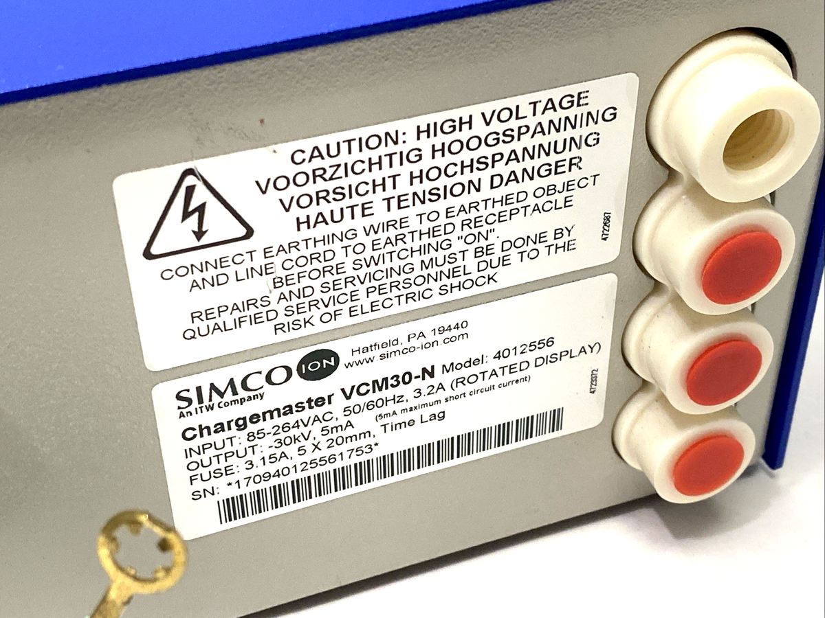 Simco Ion VCM30-N Chargemaster Generator 4012556 - Maverick Industrial Sales