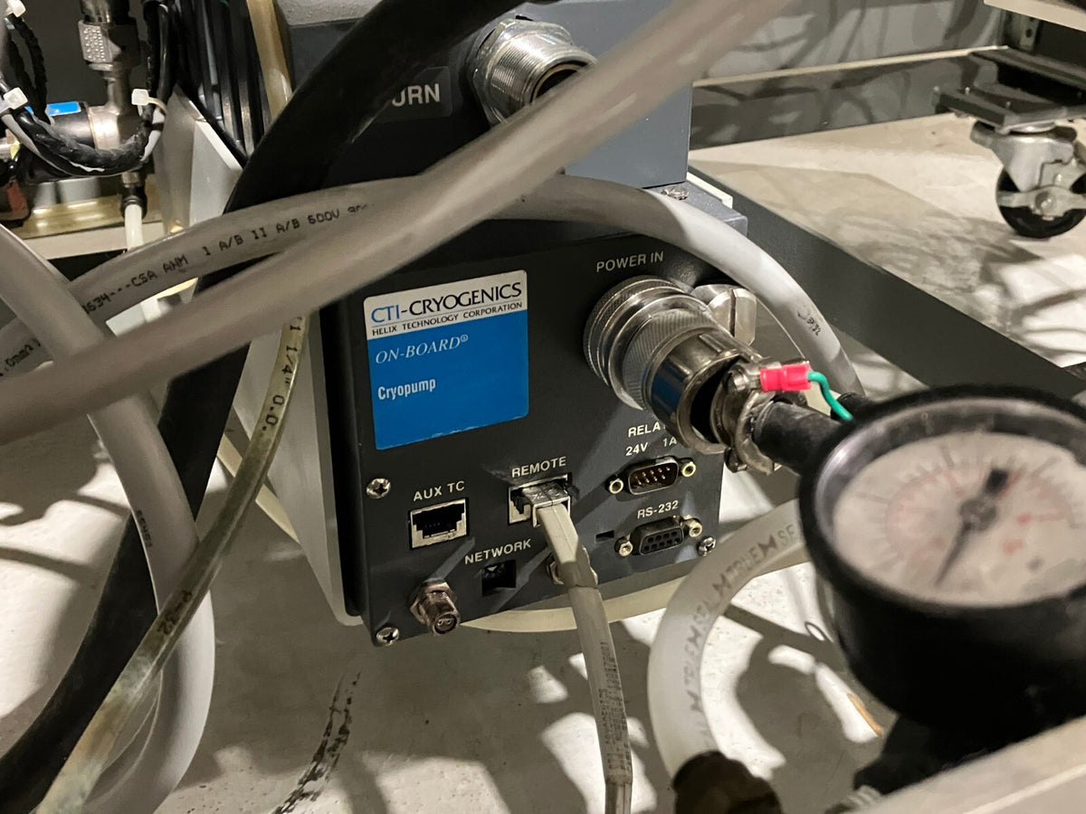 MTP-1000 | Transat Quartz Crystal Plating System CTI On-Board 8 Cryopump - Used - Maverick Industrial Sales