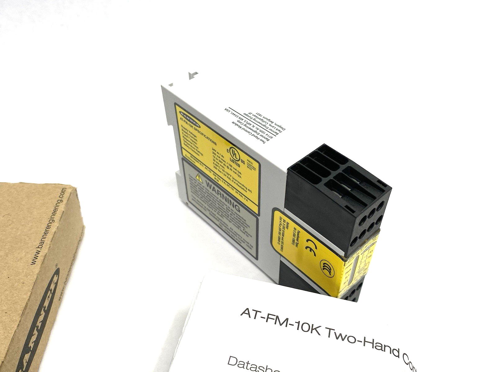 AT-FM-10K | Banner DUO-TOUCH Two-Hand Control Module 60698 - New – Open box - Maverick Industrial Sales