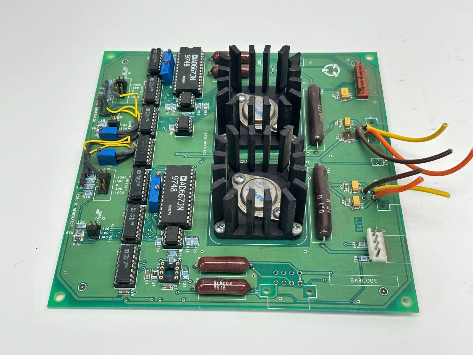1-CD50-0094-001 PCB 1-CD50-0094-000-X1 w/ 2x AD667JN 9748 - Maverick Industrial Sales