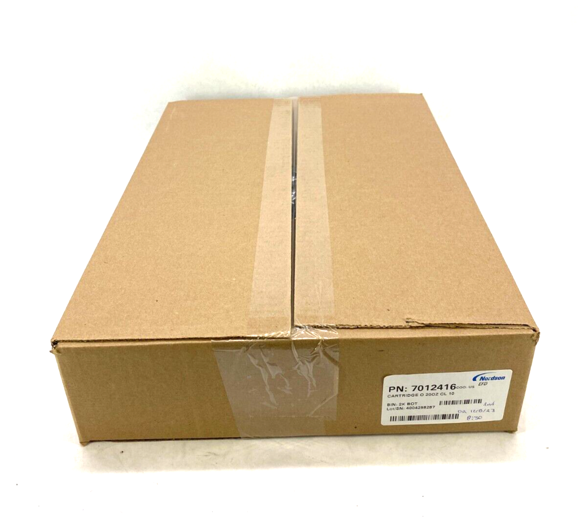 Nordson EFD 7012416 Optimum ZeroDraft™ Empty Cartridge, 20oz, Clear BOX OF 10 - Maverick Industrial Sales