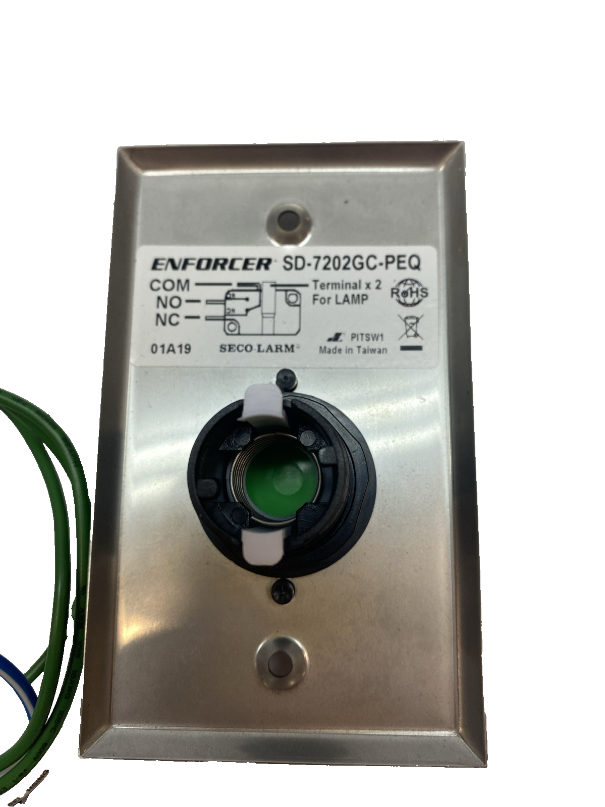 SECO-LARM SD-7202GC-PEQ Push to Exit Button 01A19 - Maverick Industrial Sales