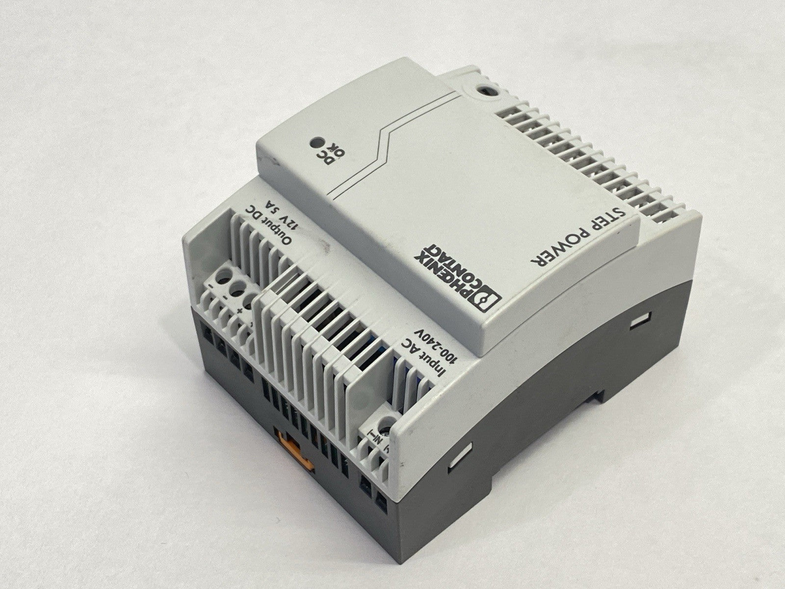 STEP-PS/ 1AC/12DC/5 | Phoenix Contact Power Supply 5A 12VDC 2868583 - Used - Maverick Industrial Sales