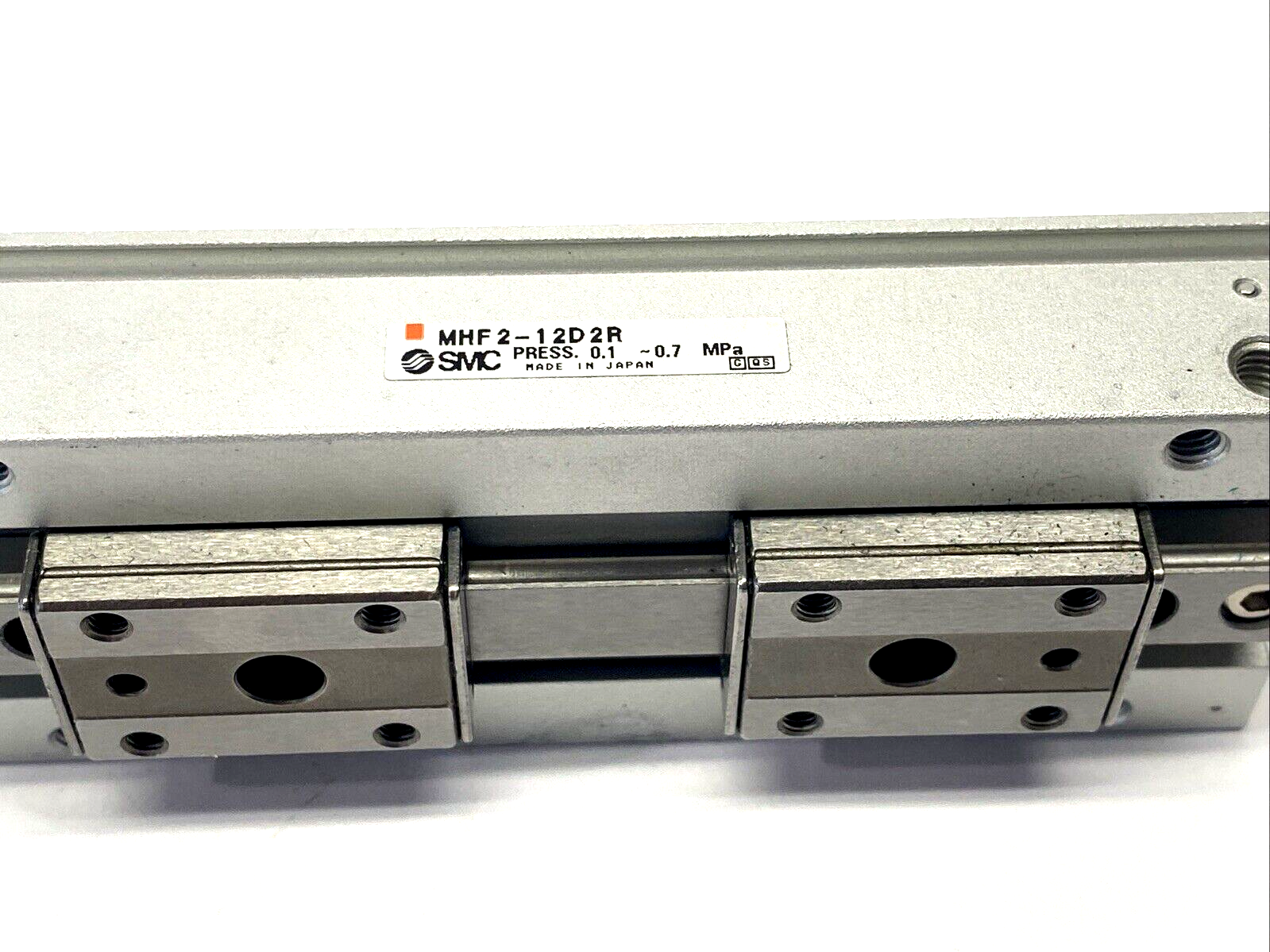 SMC MHF2-12D2R Low Profile 2-Finger Pneumatic Gripper, 12mm Bore, Long Stroke - Maverick Industrial Sales