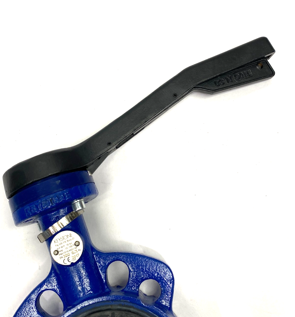 Keystone 320-116 Seated Butterfly Valve DN100 DI Body - New – Open box - Maverick Industrial Sales