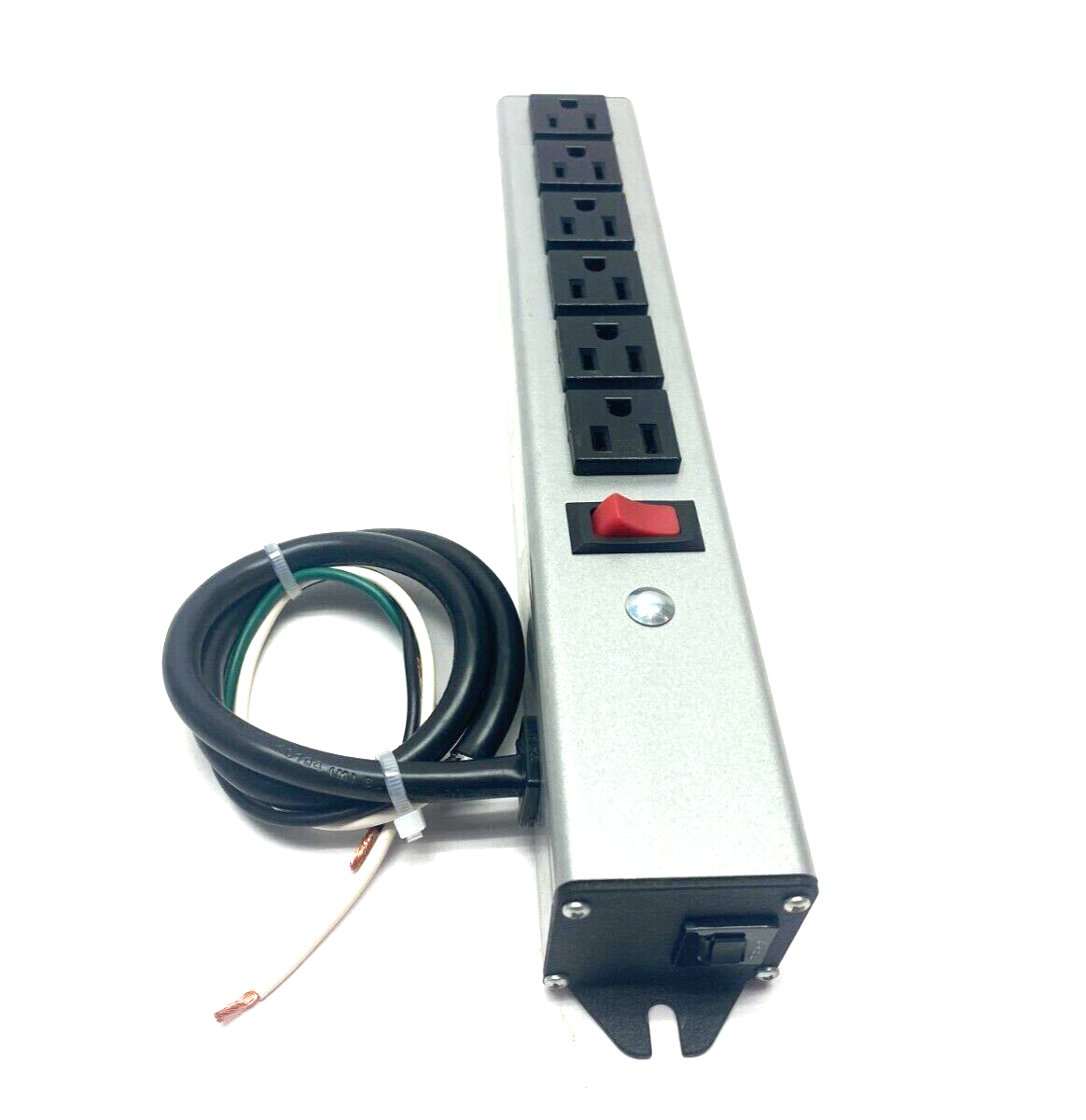 Legrand Wiremold L10323 6-Outlet Plug-In Center Outlet Breaker Power Strip Unit - Maverick Industrial Sales