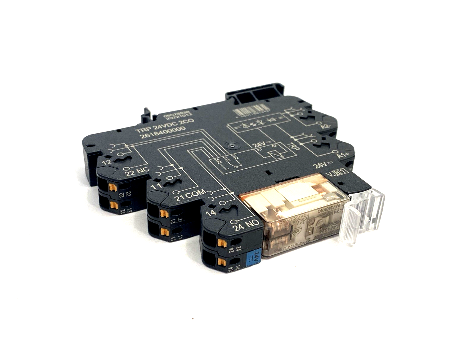 2618400000,TRP 24VDC 2CO | Weidmuller 2618400000 Relay Module 24VDC 8A, RCL424024, TRP 24VDC 2CO - New – Open box - Maverick Industrial Sales