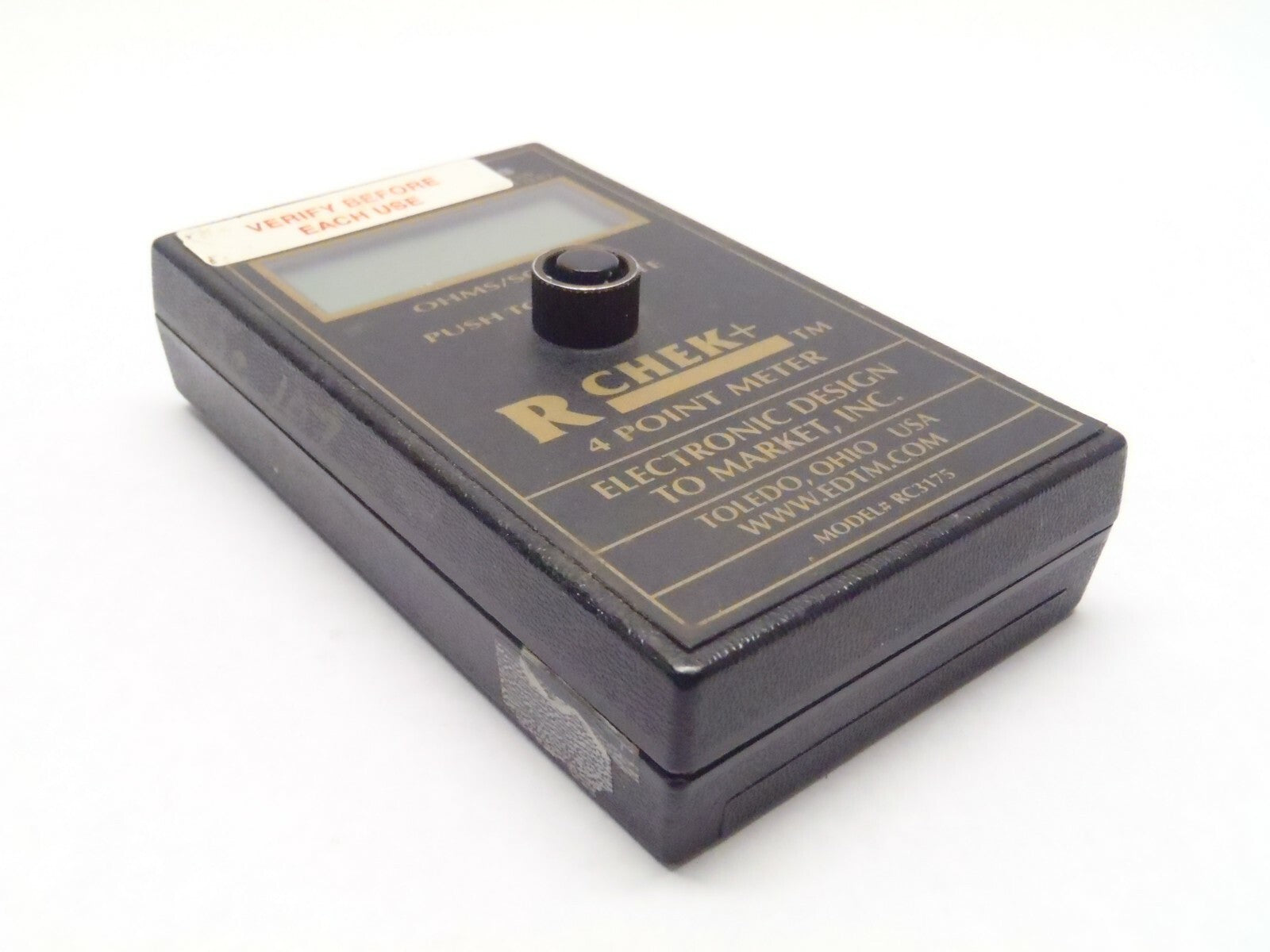 R Chek+ RC3175 Ohms 4 Point Surface Resistivity Meter - Maverick Industrial Sales