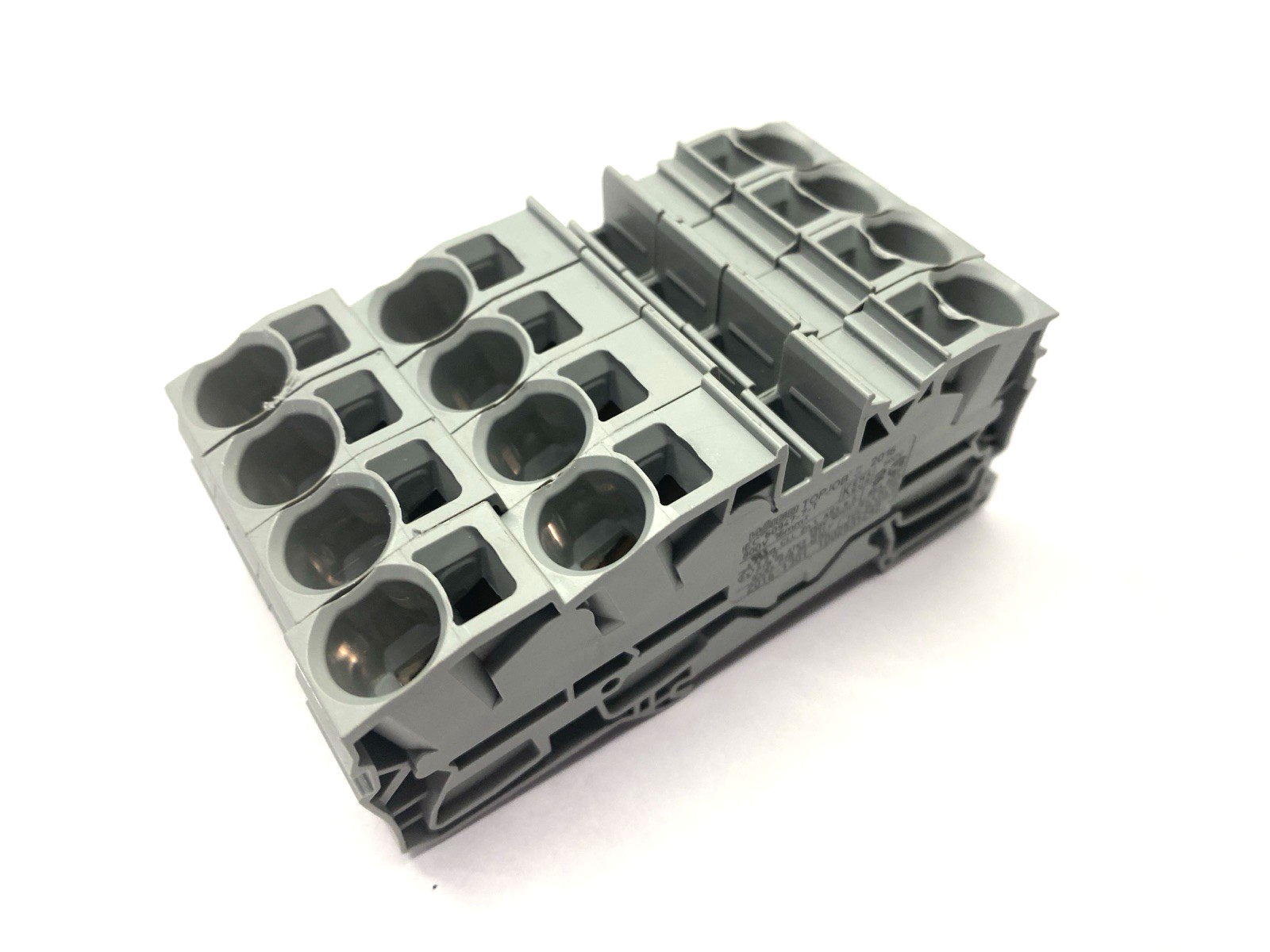 2016-1301 | Wago Topjobs Feed-Through Terminal Block LOT OF 4- Used - Maverick Industrial Sales