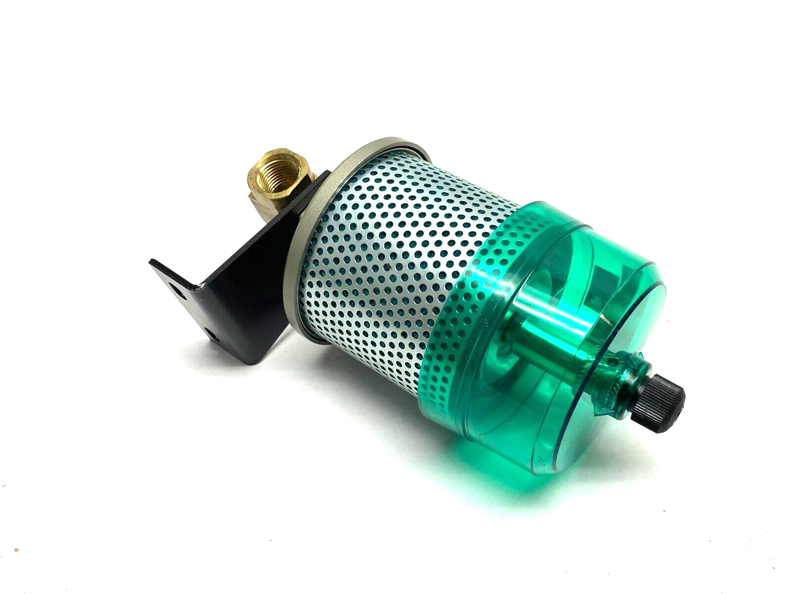 SMC AMC520-N04B Exhaust Cleaner Compressed Air Muffler 1/2" NPT w/ Bracket - Maverick Industrial Sales