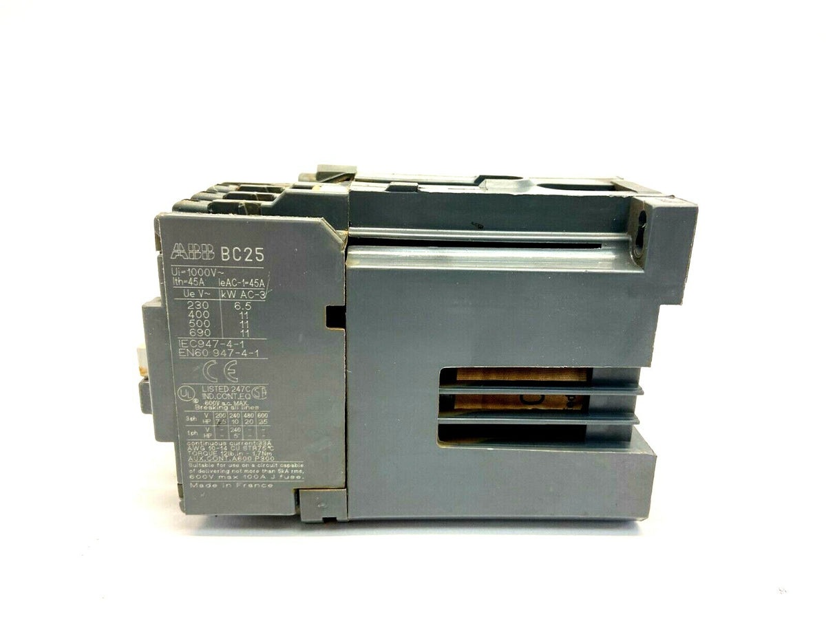 Abb Bc25 Controller Module BC25-30-10 | ABB BC25-30-10 Contactor 690V 45A