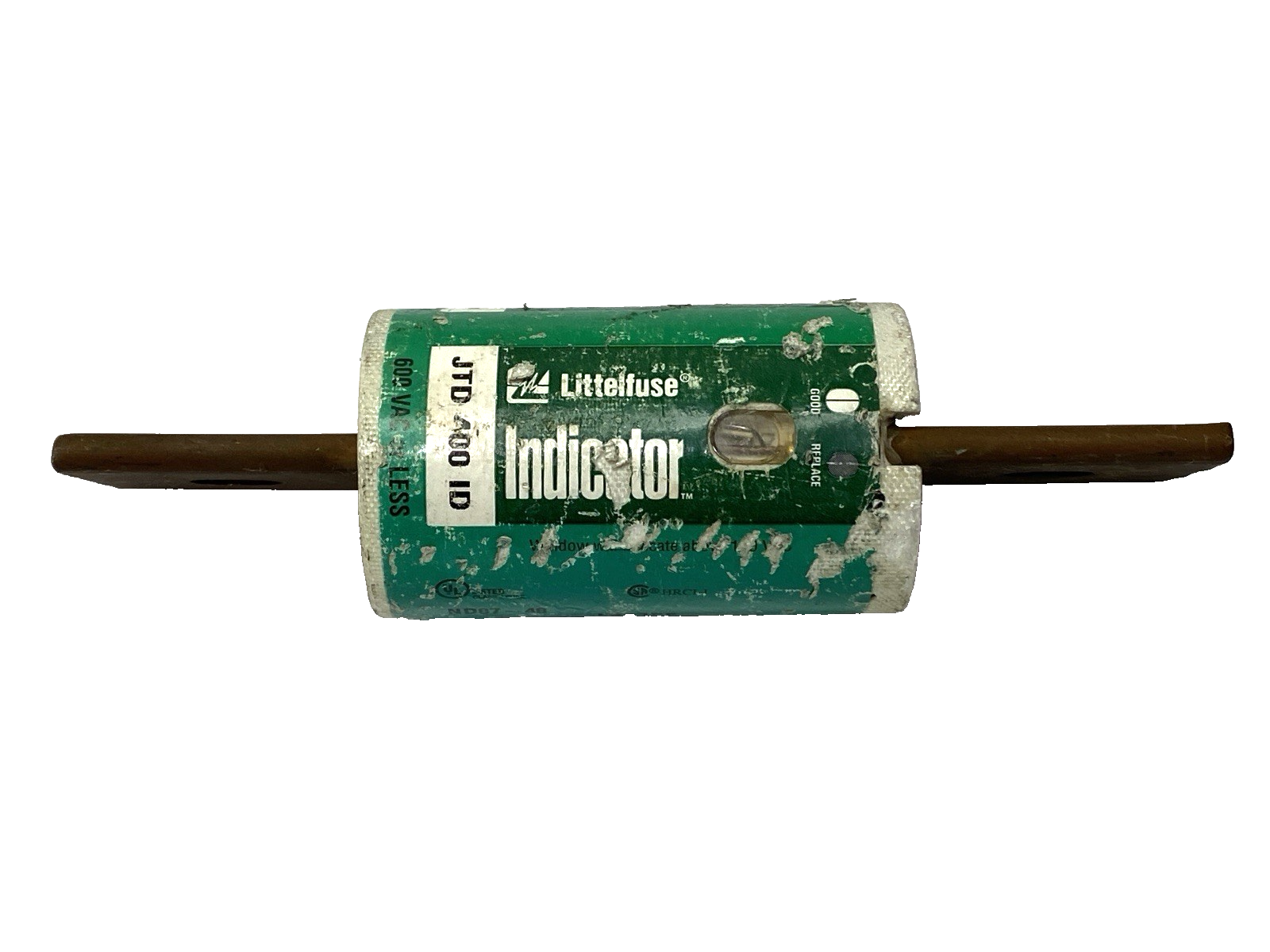 JTD400ID | Littelfuse Time-Delay Current Limiting Fuse Class J 600VAC 400A - Used - Maverick Industrial Sales