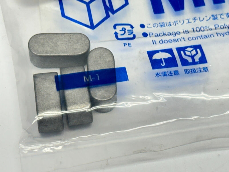 Misumi KESS8-18 Parallel Machine Keys 8mm Width 18mm Length PKG OF 4 - Maverick Industrial Sales