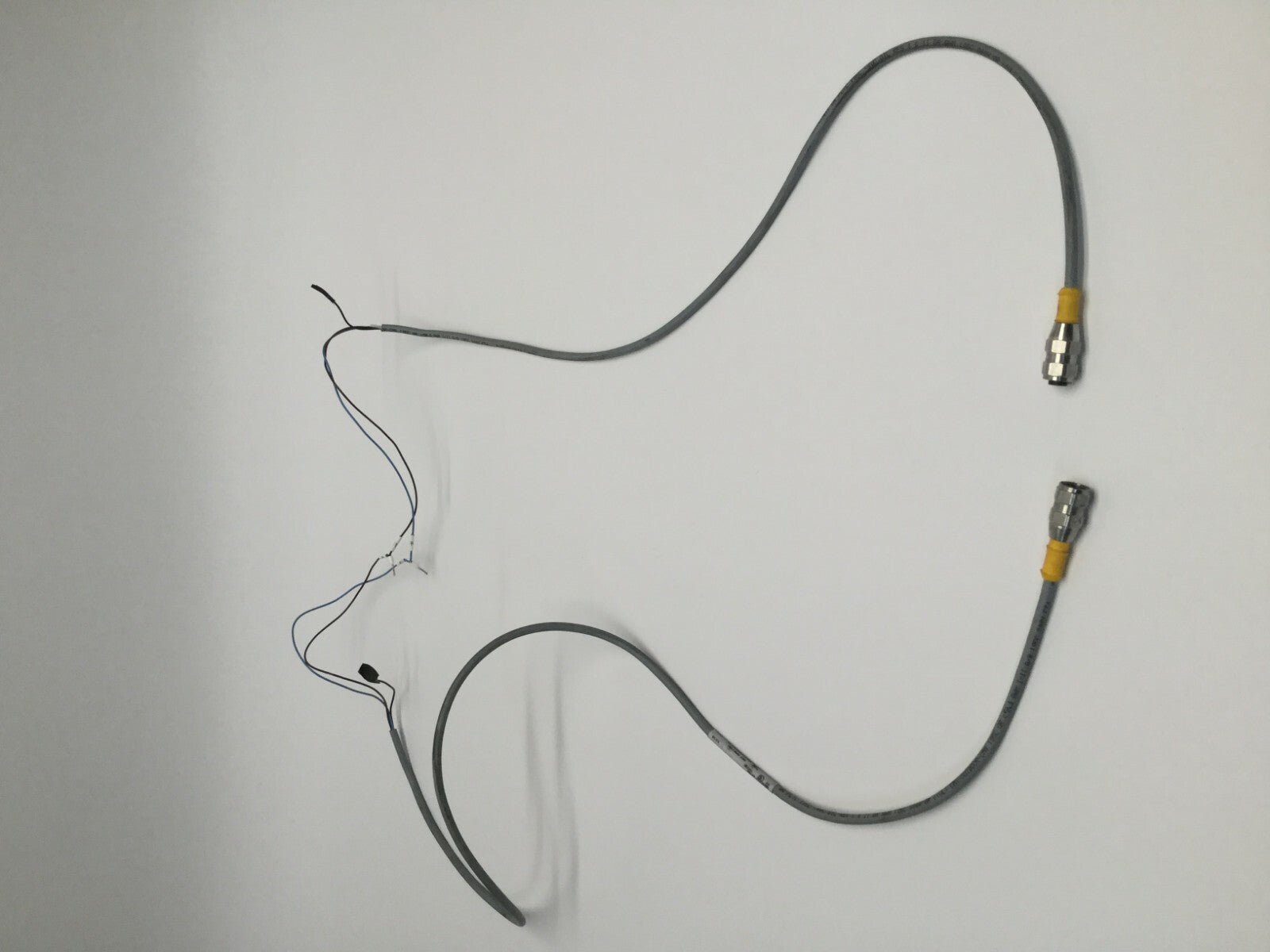 Lot of (2) Turck RKV 4T-6 Eurofast Cordsets U5161, Connected, Approx. 2’ - Maverick Industrial Sales
