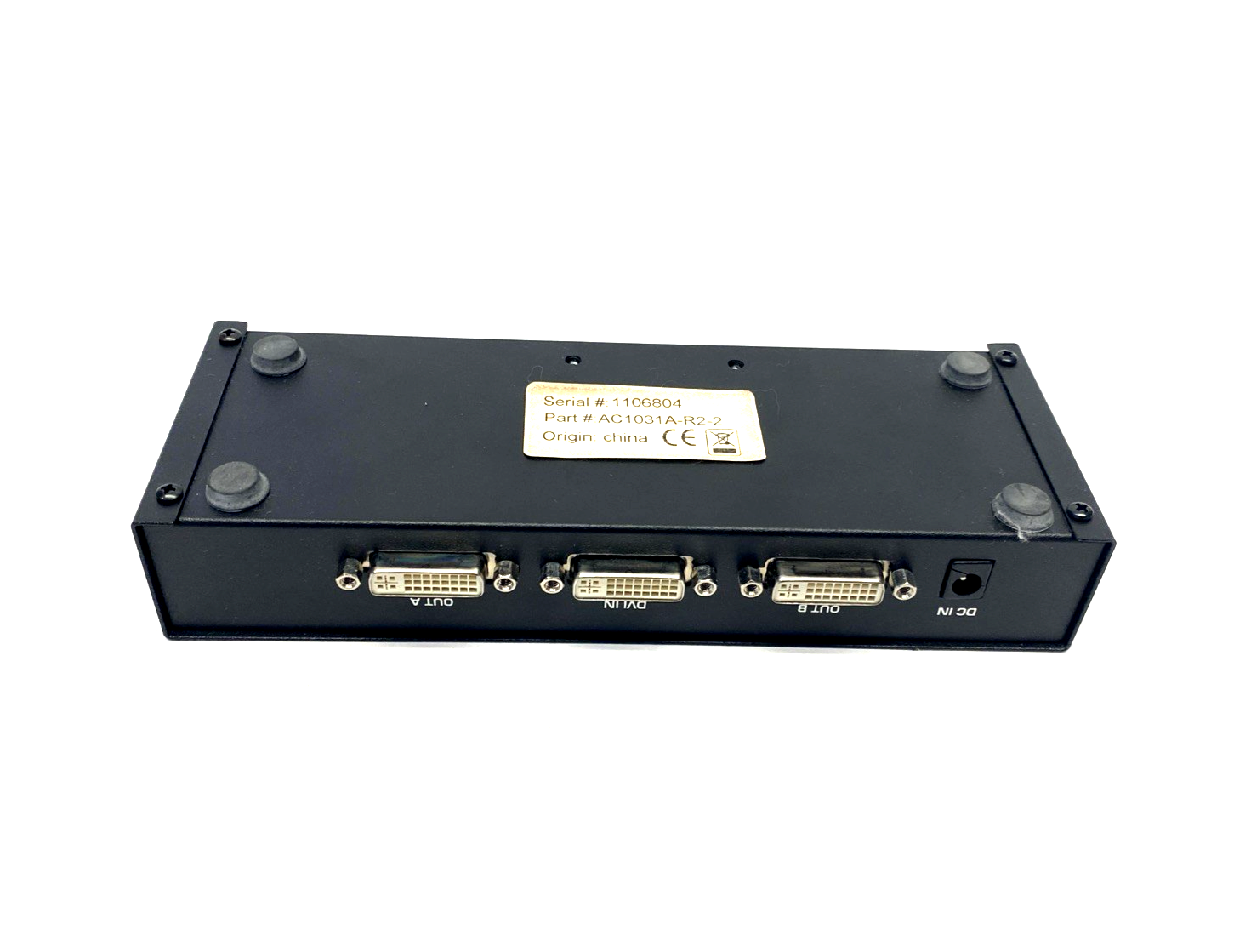 Black Box AC1031A-R2-2 2-Channel DVI Splitter - Maverick Industrial Sales