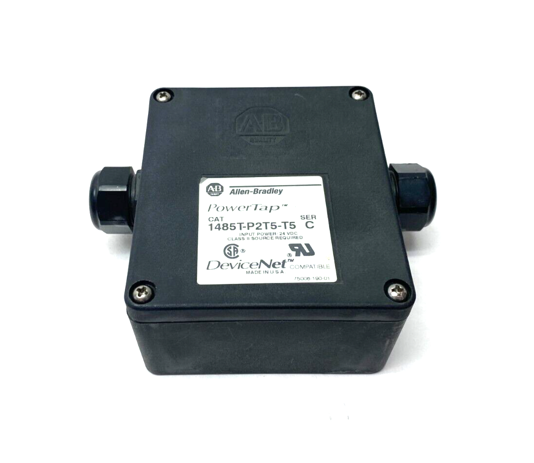 Allen Bradley 1485T-P2T5-T5 Ser. C DeviceNet PowerTap Power Device - Maverick Industrial Sales