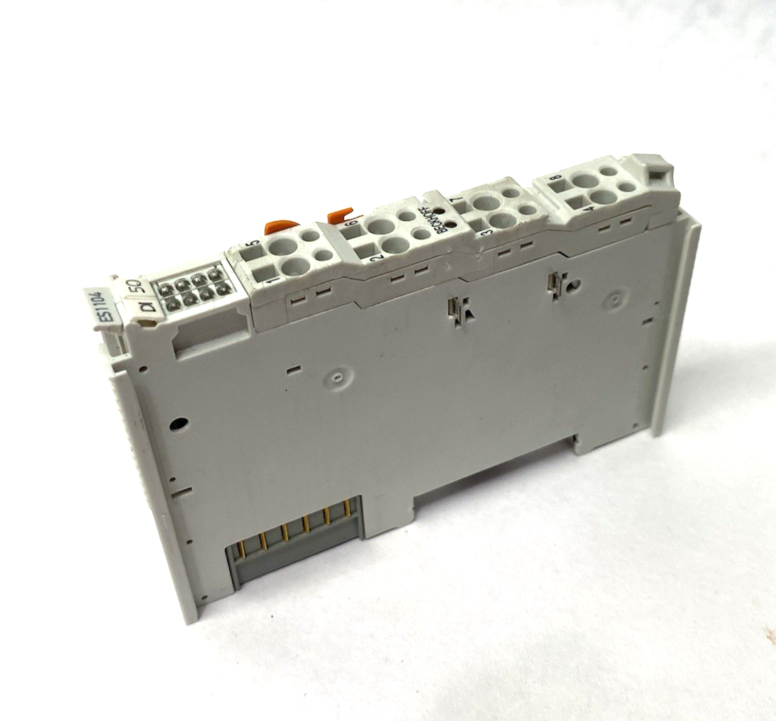 Beckhoff ES1104 EtherCAT Digital Input Terminal 24VDC 3.0ms Filtertime - Maverick Industrial Sales