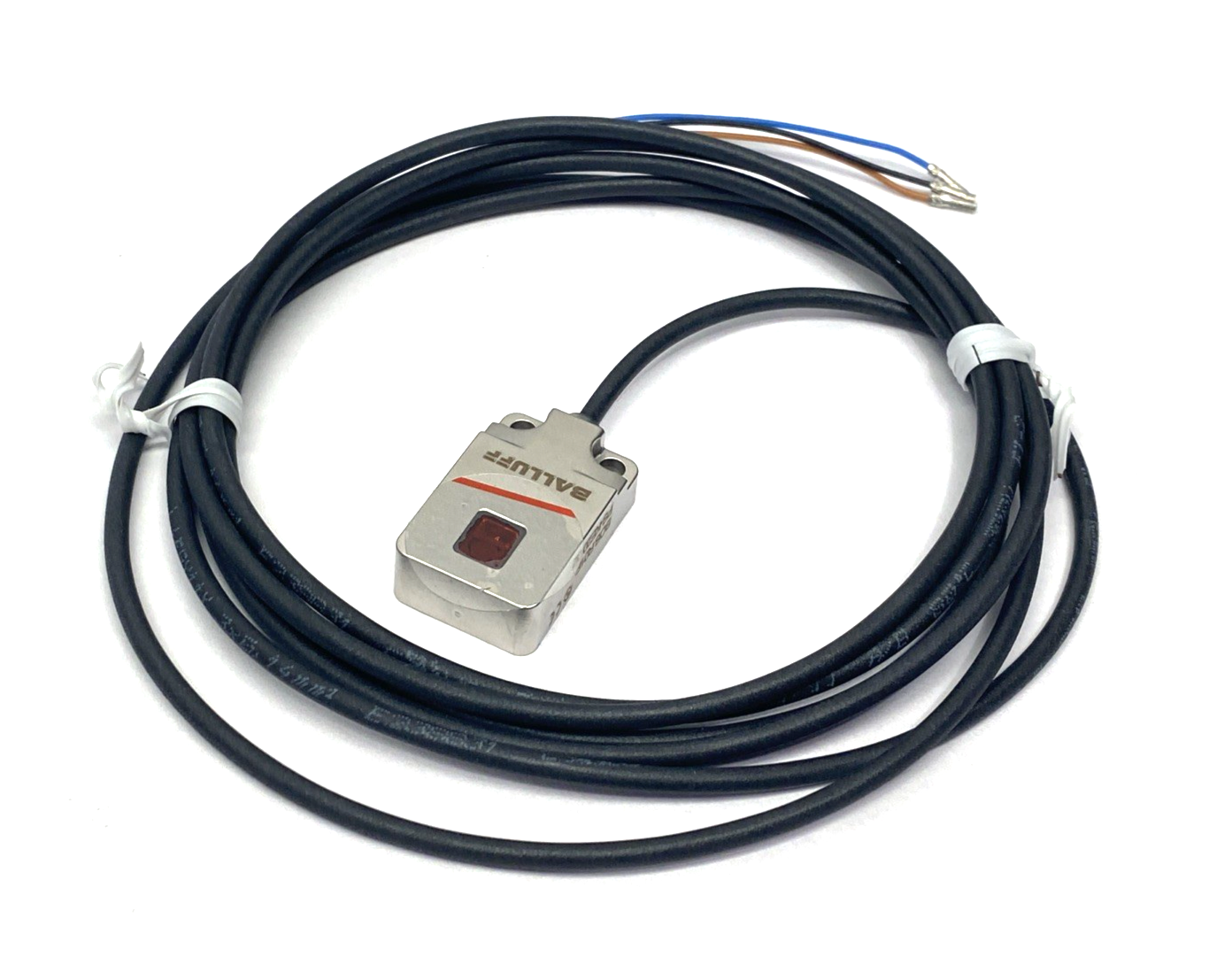 Balluff BOS021P Cubical Through-Beam Photoelectric Sensor BOS R01E-PS-KE20-02 - Maverick Industrial Sales