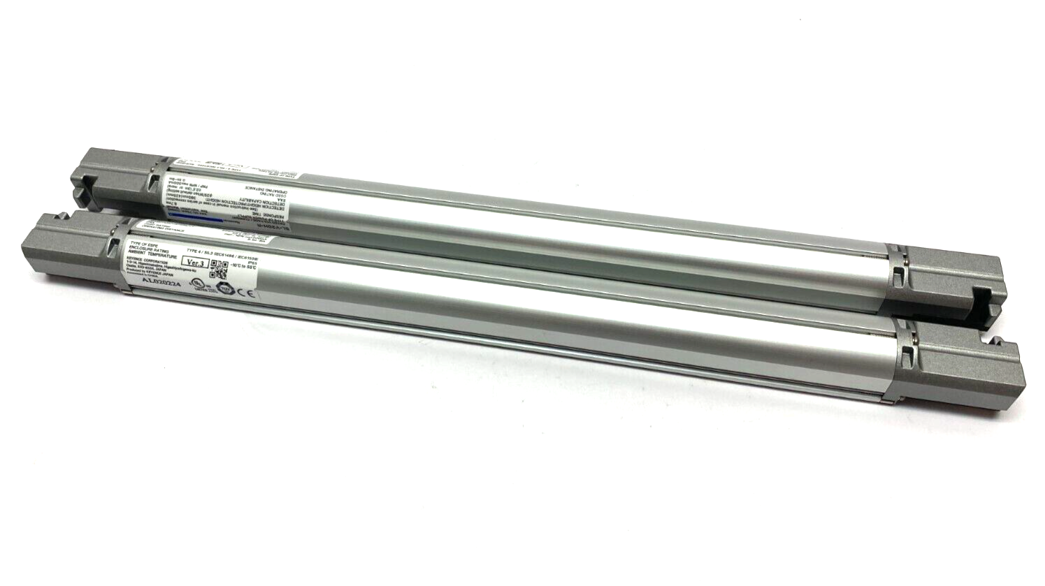 Keyence SL-V20H Light Curtain Set 20 Optical Axes SL-V20H-T/ SL-V20H-R - Maverick Industrial Sales