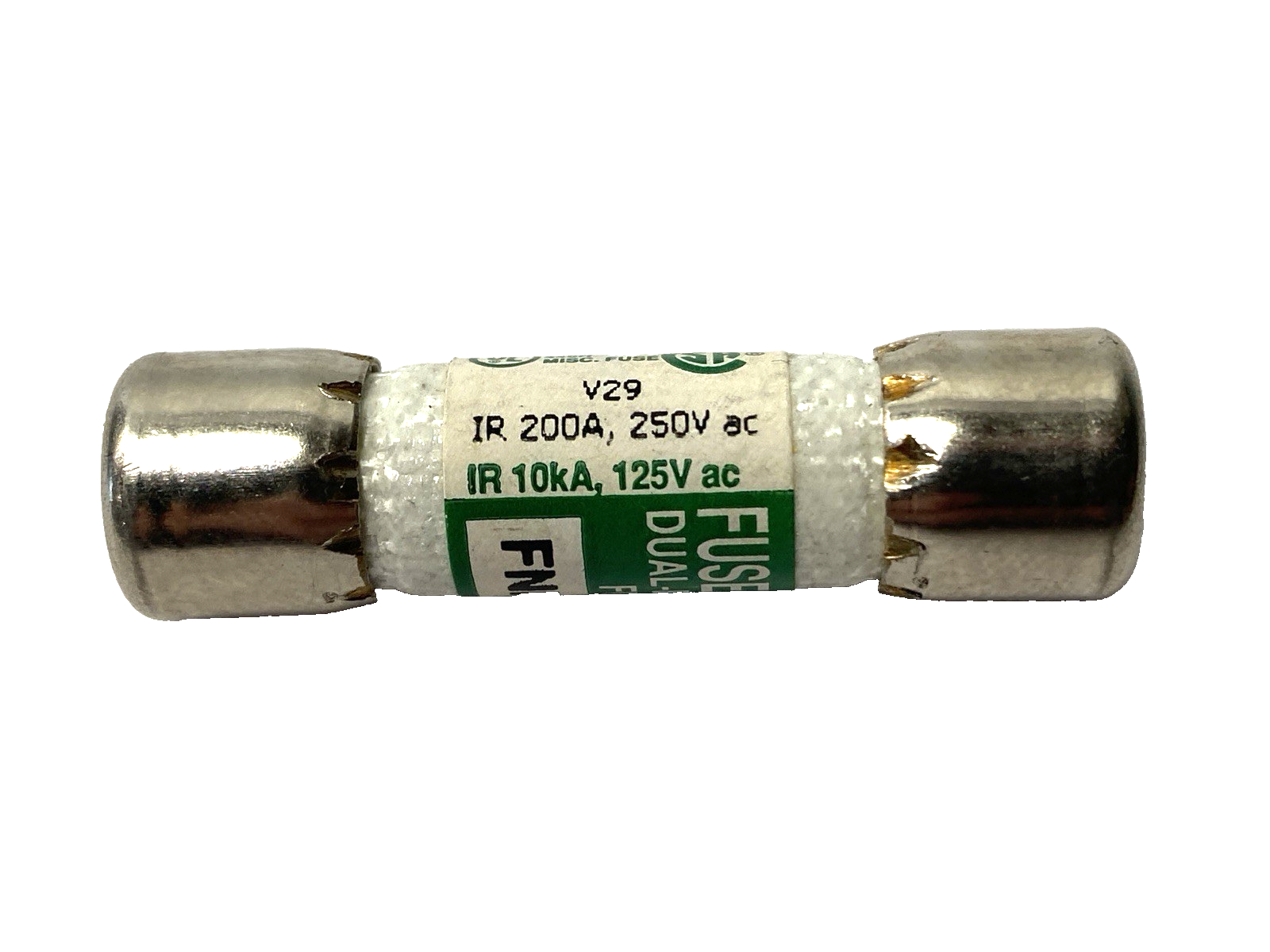 Cooper Bussmann FNM-5 Fusetron Time-Delay Midget Fuse 250V 5A LOT OF 6 - Maverick Industrial Sales