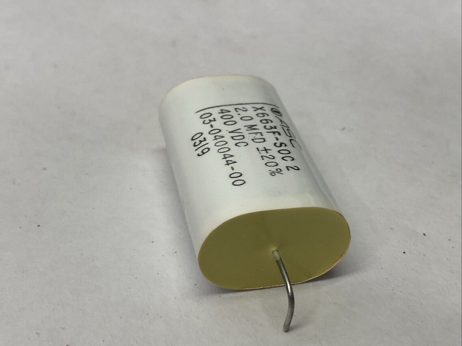 ASC X663F-S0C2 Capacitor 2.0 MFD 400VDC 03-040044-00 LOT OF 4 - Maverick Industrial Sales