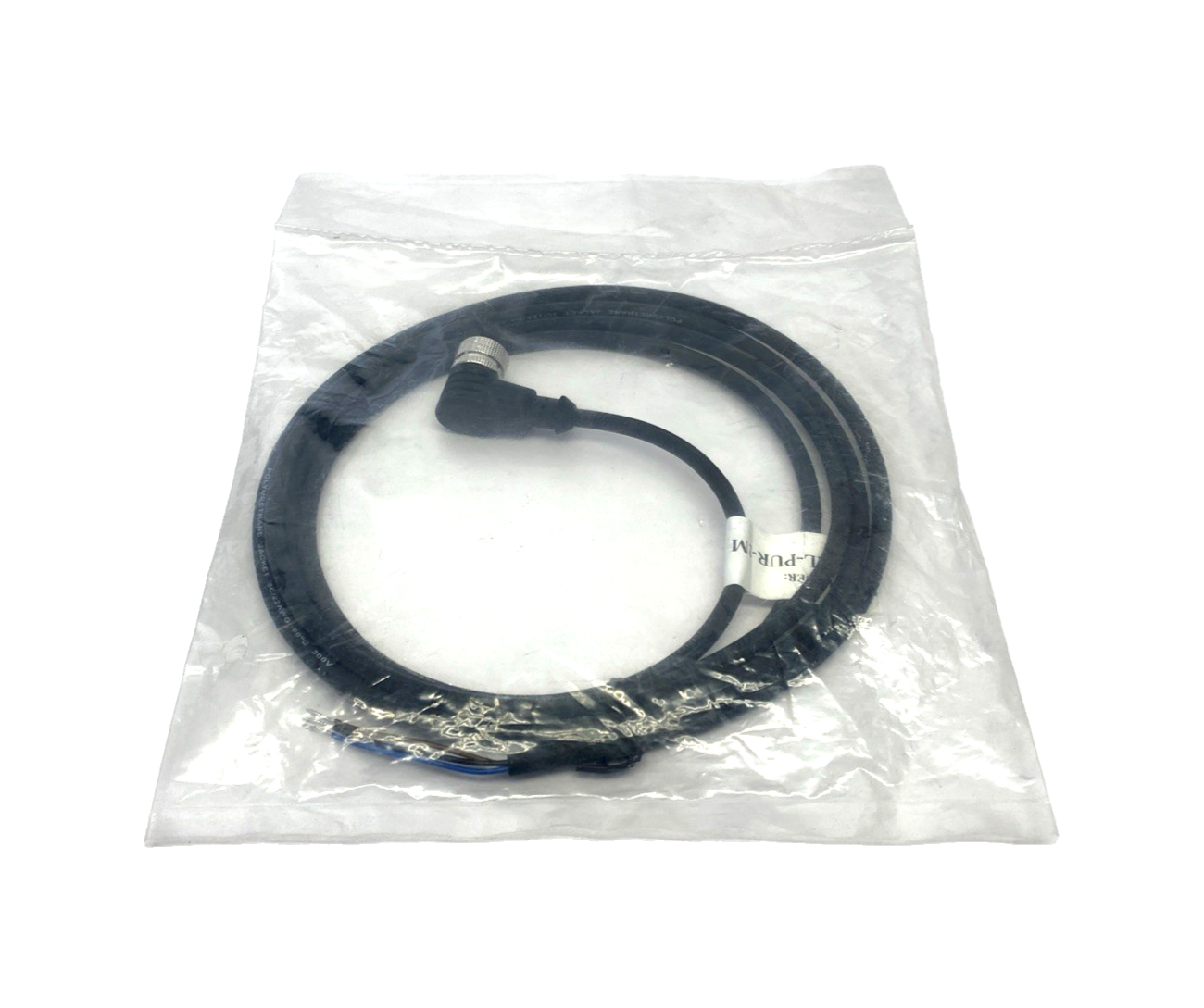 M123RL-PUR-2M | Adsens Tech Cordset 3-Pin Female Angle M12 2m - New - Maverick Industrial Sales