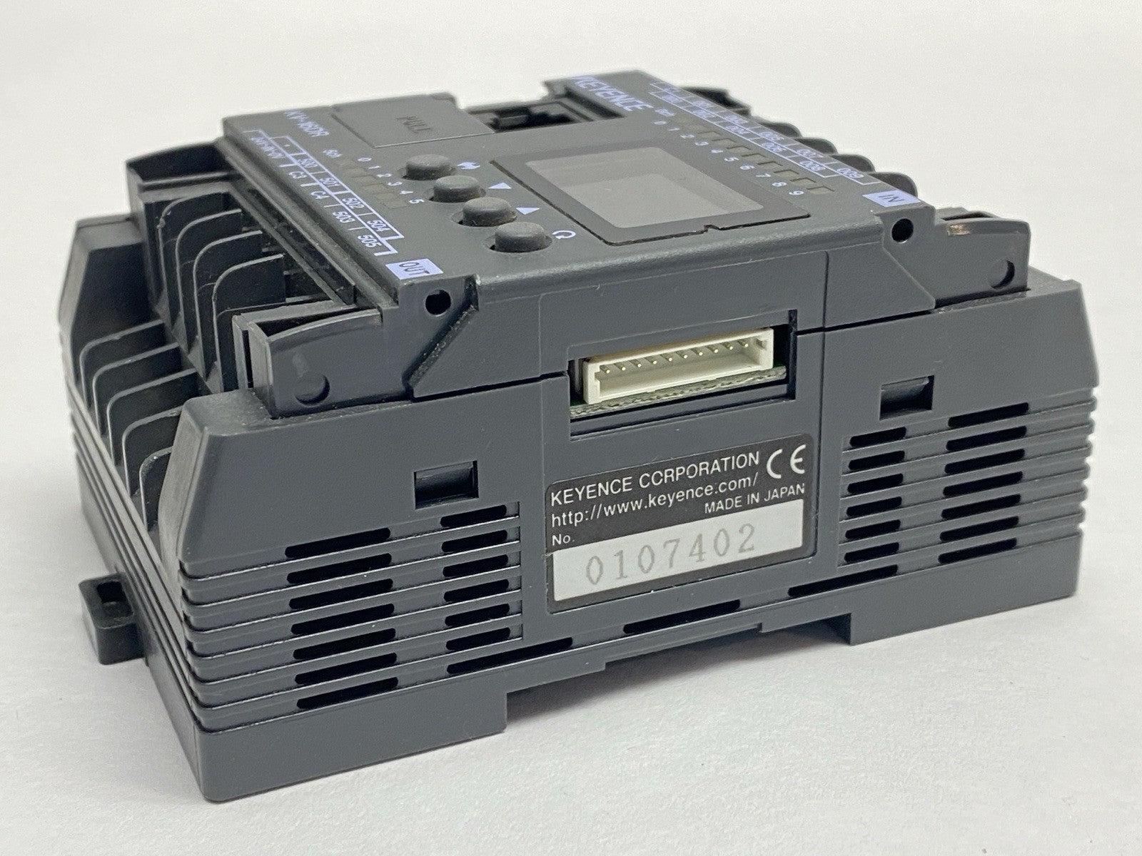 KV-16DR | Keyence Programmable Logic Controller w/ Built-in Display Base Unit - Used - Maverick Industrial Sales