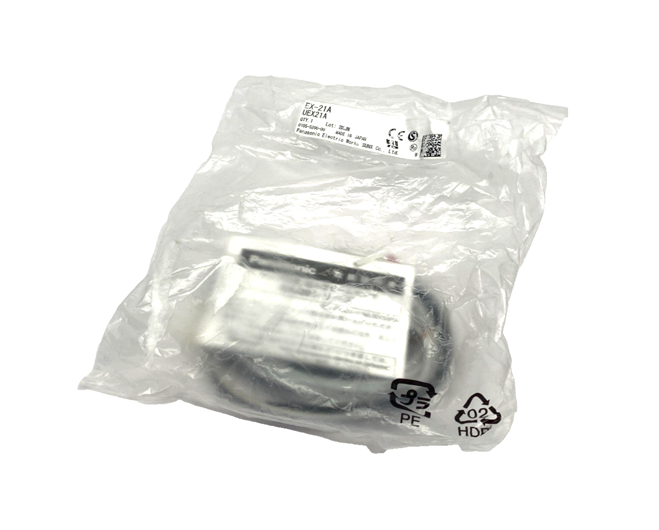 Panasonic EX-21A Ultra-Compact Photoelectric Sensor, Transmitter & Receiver - Maverick Industrial Sales