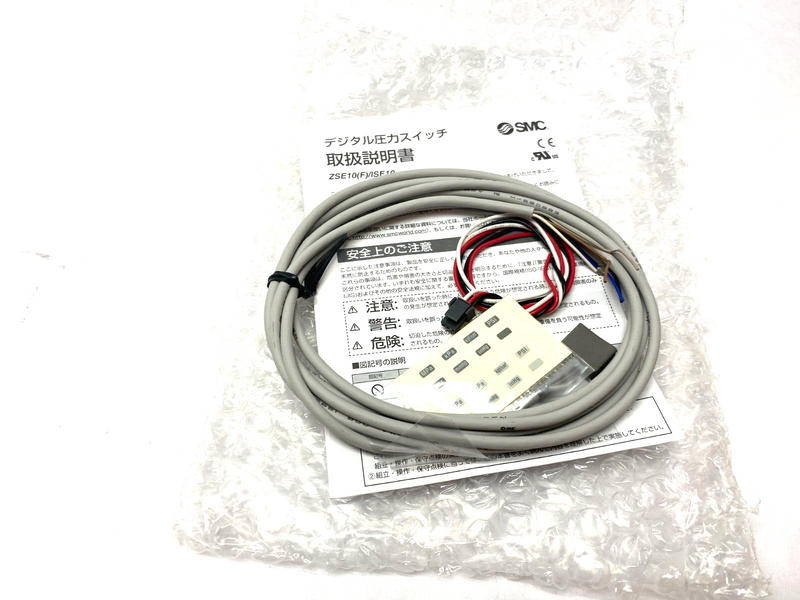 SMC ZK2A15K5CLA-06 Vacuum Generator Connection Cable CABLE ONLY - Maverick Industrial Sales