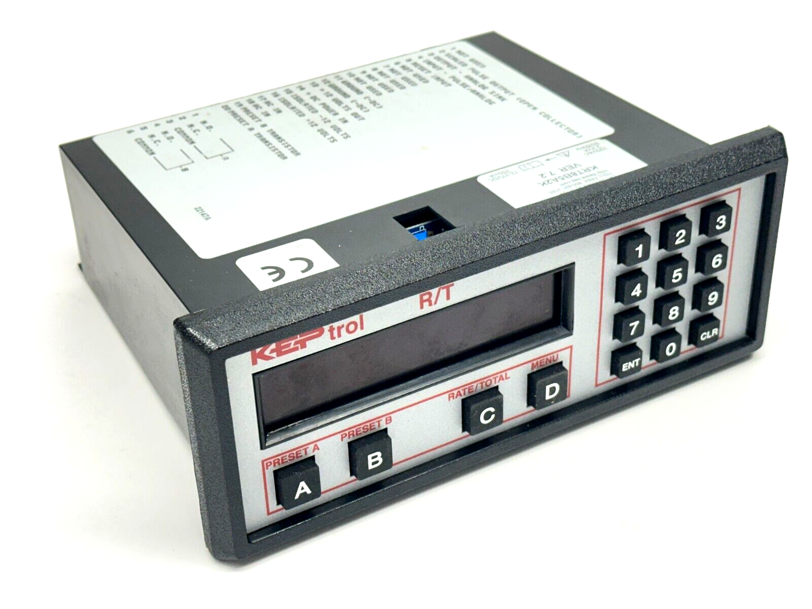 Kessler-Ellis KRT8B5A2K KEPtrol R/T Flow Rate & Flow Totalizer UTGS400369P0002 - Maverick Industrial Sales