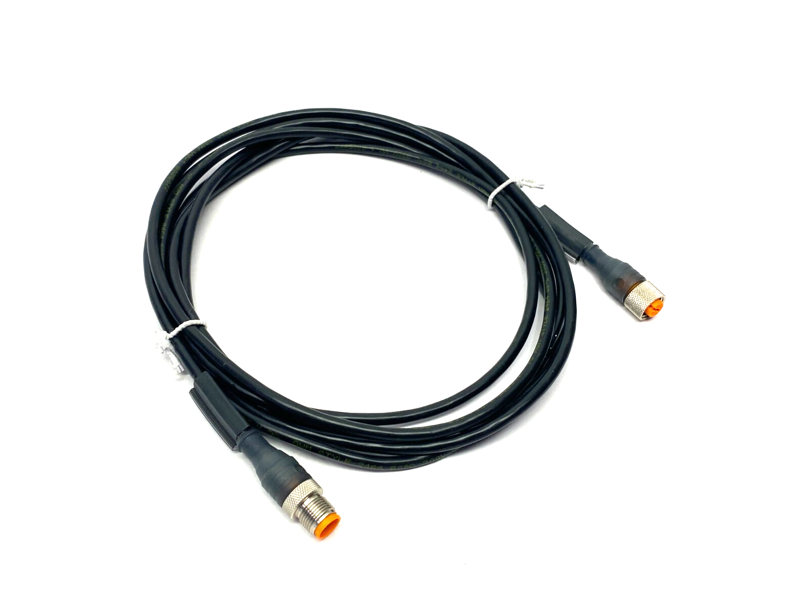 Lumberg RST 4-RKT 4-295/3M Double Ended Connection Cordset Male to Female M12 - Maverick Industrial Sales
