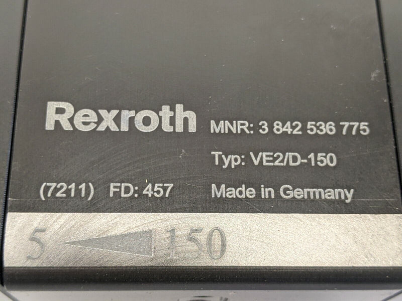 Bosch Rexroth 3842536775 Stop Gate VE 2/D-150 - Maverick Industrial Sales