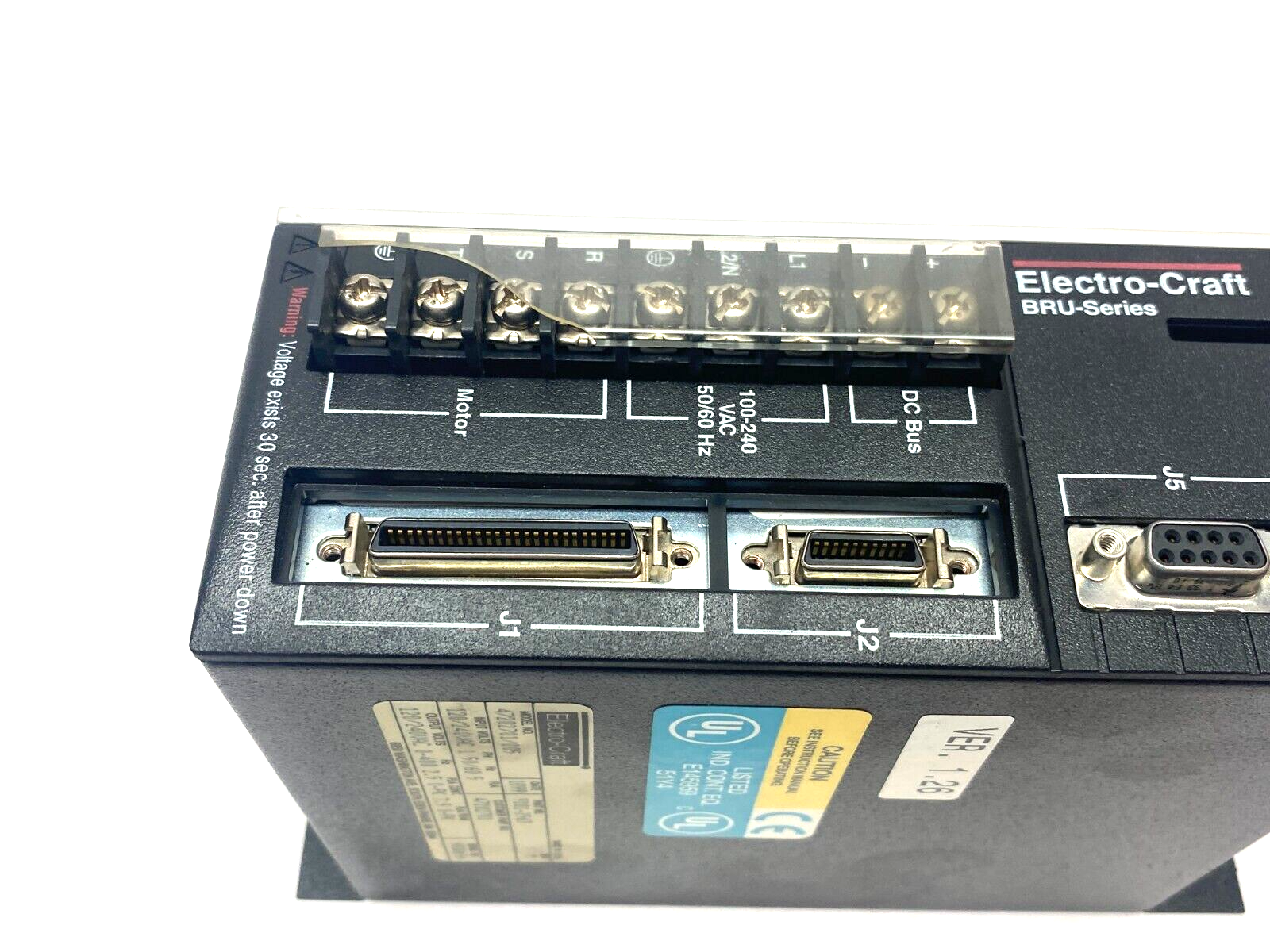 Electro-Craft 47202701/005 BRU Ser Advantage Line Servo Drive 1-Phase 9101-1563 - Maverick Industrial Sales