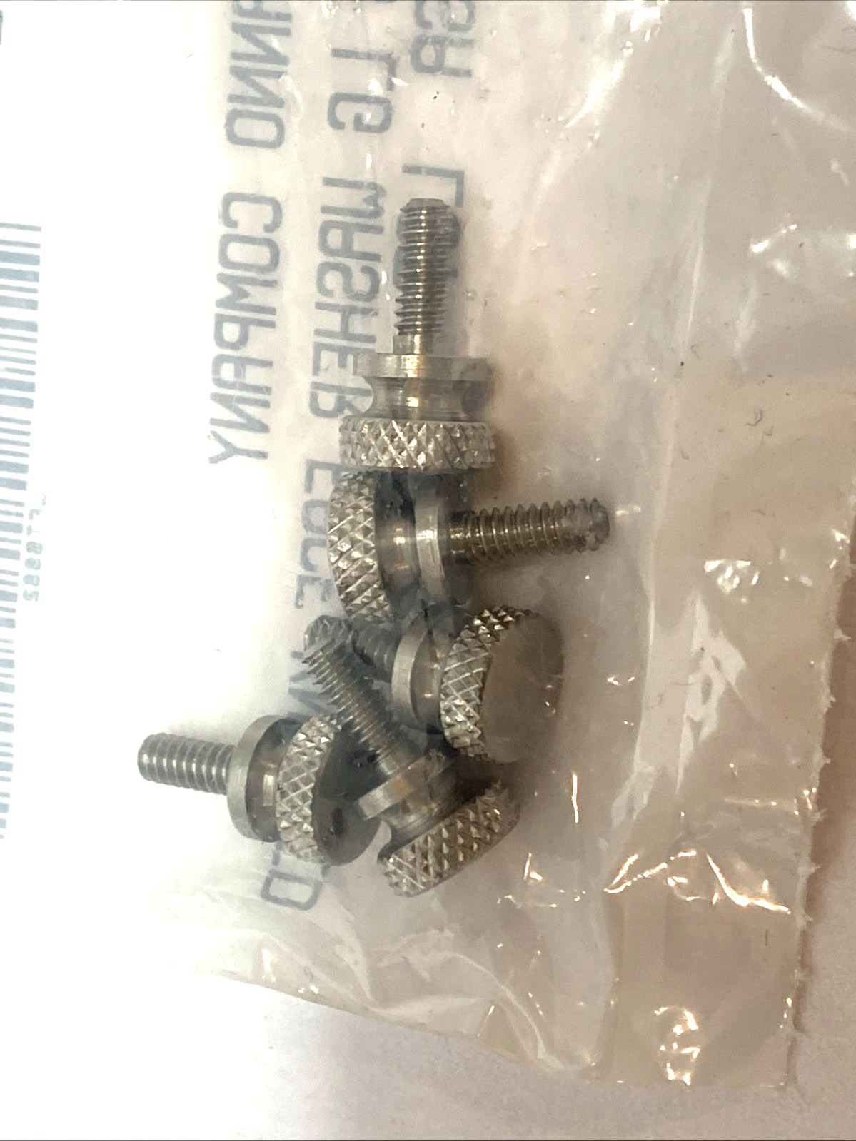 WFTSSS2 | Richard Manno Thumb Screw #6-32 x 3/8" Knurled Washer Face SS LOT OF 10 - New - Maverick Industrial Sales