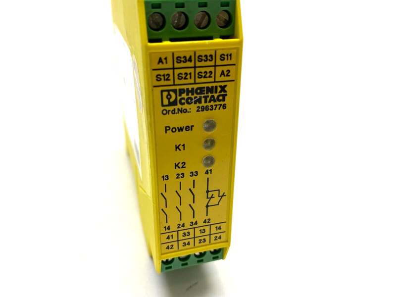 Phoenix Contact PSR-SCP-24UC/ESM4/3X1/1X2/B Safety Relay 2-Channel 2963776 - Maverick Industrial Sales