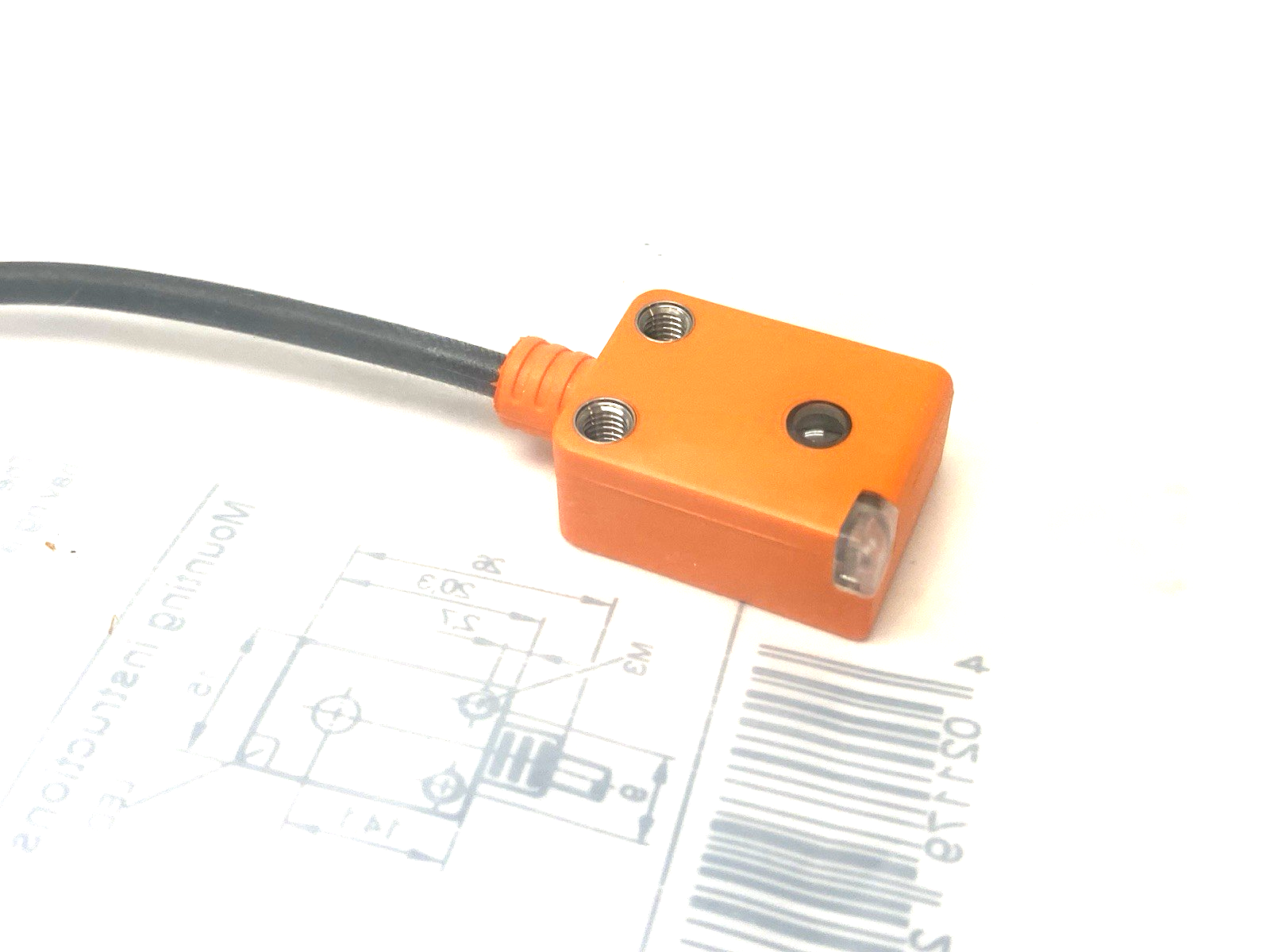 O7S200, O7S-OOKG/0,20M/AS | ifm O7S200 Through-Beam Sensor Transmitter Red Light, O7S-OOKG/0,20M/AS - New - Maverick Industrial Sales