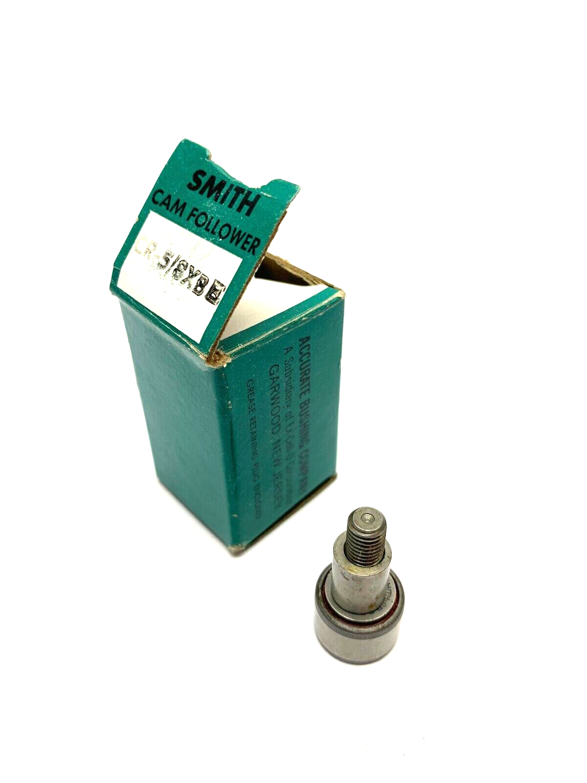 Smith Bearing CR-5/8XBE Cam Follower Accurate Bushing Company 5/8" Diameter - Maverick Industrial Sales