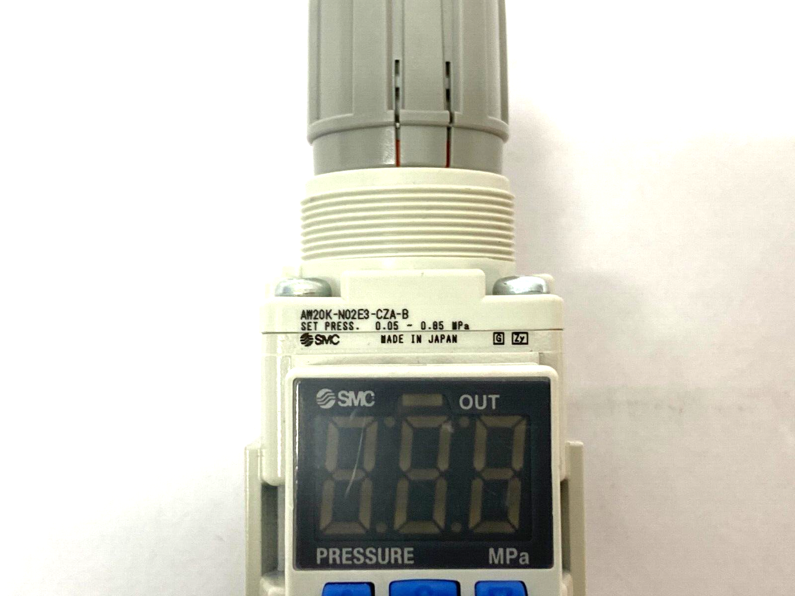 SMC AW20K-N02E3-CZA-B Digital Display Modular Filter Regulator ISE35-N-65 Switch - Maverick Industrial Sales