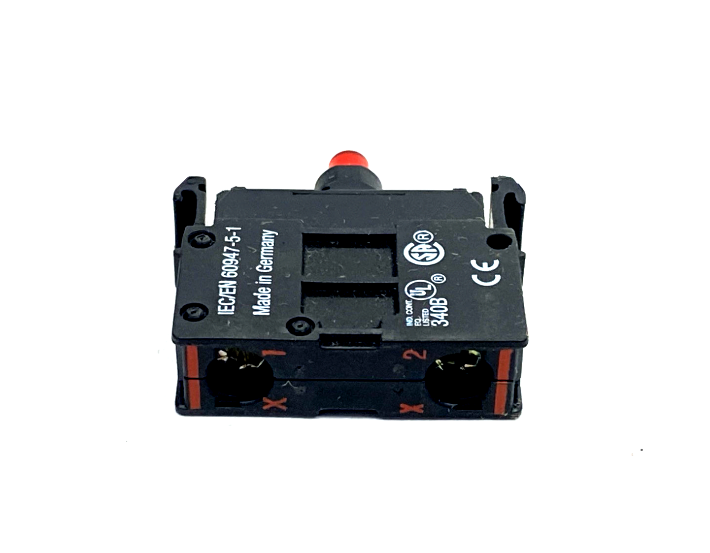 Moeller M22-LED230-R Modular Pushbutton LED Light Unit, Red S-5804 2-PACK - Maverick Industrial Sales